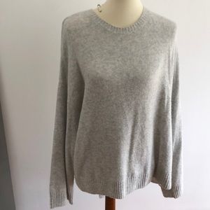 Open back sweater